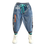 Toddler Boys Pants Boy's Denim Pants Autumn Casual Trousers