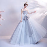 Women'S Evening Dress Ball Gown Princess Quinceanera Wedding Dresses Dress Performance Tulle Tutu Dress