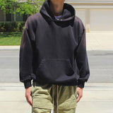 Fog Fear of God Essentials Hoodie Loose Couple Velvet Padded Hooded Sweatshirt