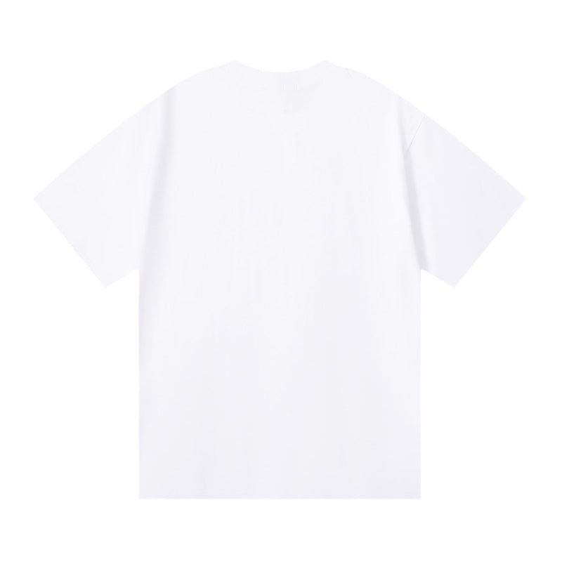 Purple Brand T Shirts Coconut Palm Print Men's and Women's Loose Casual Short-Sleeved T-shirt