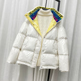 Women Winter Coats Puffer Jacket Down Coat Down Jacket Female Short White Duck Down Puffer Jacket Coat