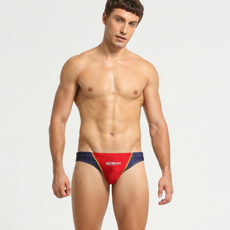Men Swim Trunks Men's Swimming Trunks Triangle Seaside