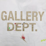 Gallery Dept Gallery DEP Color Splash-Ink Letter Short Sleeve Loose Couple T-shirt Men's Fashion