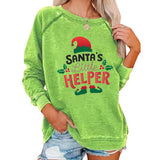 Grinch Hoodie Grinch Stole Christmas round Neck Sweater for Women