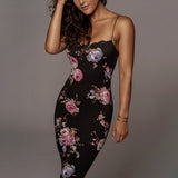 Mini Club Dresses Summer Women's Sexy Print Dress