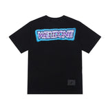 We11 Done T Shirts Graffiti Printing Summer Men's and Women's Casual Short Sleeve