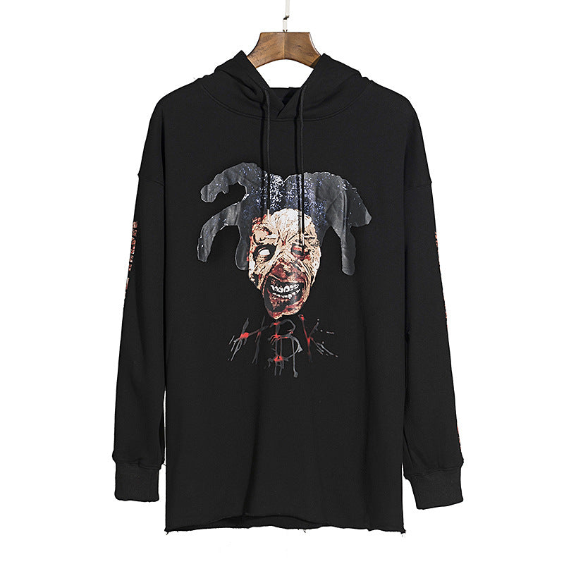 City Morgue Vlone Hoodie Printed Short Sleeve Casual