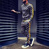 Men Tracksuit Spring and Autumn Fashion Men's Outdoor Leisure Men