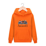 Friends Joey Hoodie Pullover Print Casual Hooded Sweater