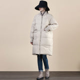 Women Winter Coats Puffer Jacket Down Coat Autumn and Winter Warm Season Baseball Collar Stand-up Collar Down Jacket Coat