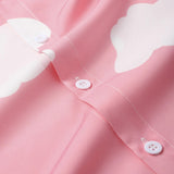 Men Hawaii Shirts Summer Loose Beach Lining