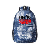 Stranger Things Hellfire Club Backpack Stranger Things Peripheral Schoolbag Starry Sky Lightning Backpack