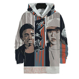Stranger Things Hoodie Autumn Men's Casual Loose round Neck Hooded Hoodie