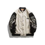 Alaska Varsity Jacket Men's Cotton-Padded Coat Casual Cotton-Padded Jacket