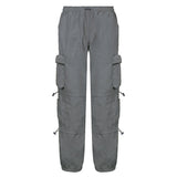 Julia Fox Low Rise Trousers Fashion Elastic Low Waist Sports Trousers