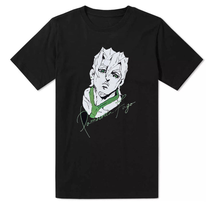 JoJo's Bizarre Adventure Dressing Cotton Short-Sleeved T-shirt