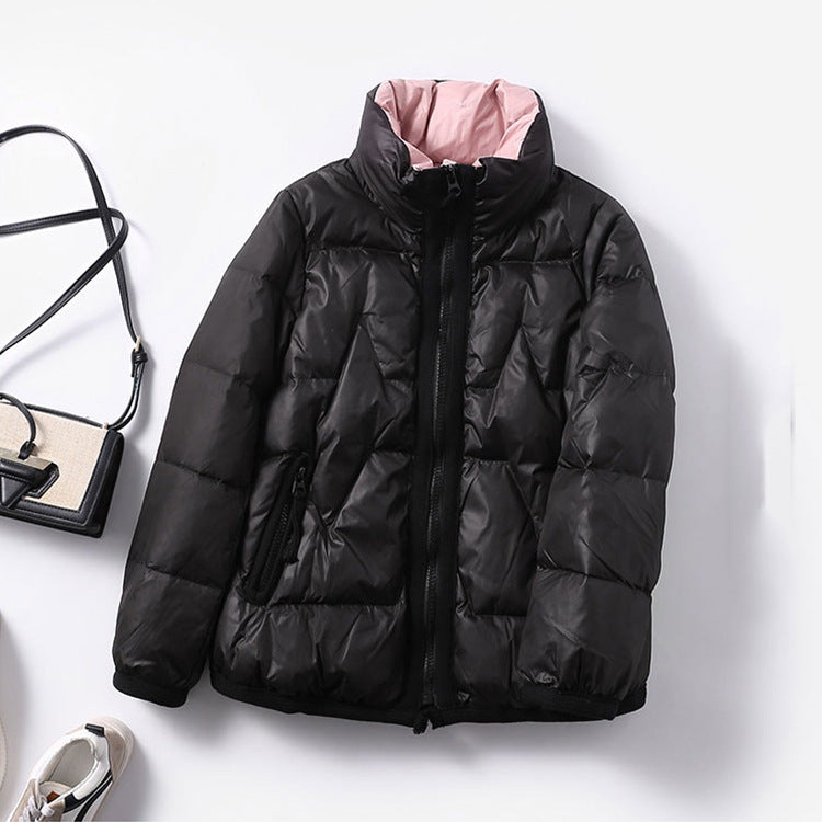 Women Winter Coats Puffer Jacket Down Coat White Duck Down Jacket Women's Winter Medium Thick Short Slim Jacket
