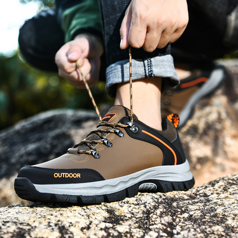 Men's Boots Autumn Large Size Shoes Outdoor Casual Shoes Sports