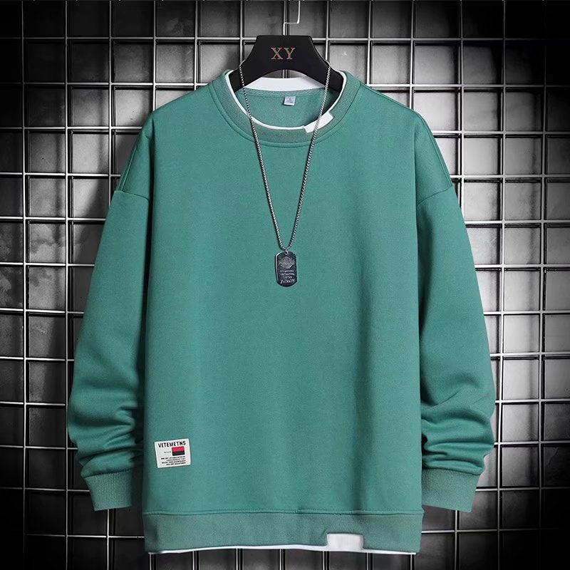 Men Sweatshirts Men's Sweater Autumn and Winter Casual T-shirt