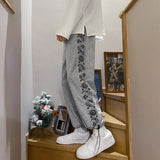 Men Pants Sweatpants Men Loose Spring Wide Leg Casual Trousers