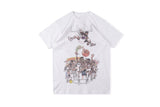 Cpfm T Shirt Printed Men's and Women's Student Crew Neck Short-Sleeved T-shirt