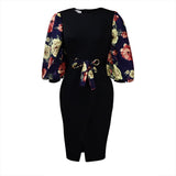 Nina Parker plus Size Dresses plus Size Temperament Dress