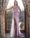 Lady Gaga Dress Suspender Dress Split Sequined Evening Dress