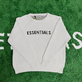 Fog Fear of God Essentials Sweatshirt round Neck Sweater High Street Loose Pullover Sweater for Men
