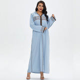 Muslim Women Stylish Kashibo Abaya Muslim Ladies Long Gown Islamic Clothing Jilbab Jalabiya Fashion Dress