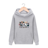 Friends Joey Hoodie Pullover Print Casual Hooded Sweater