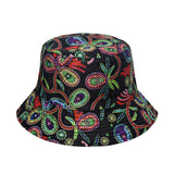 Smiley Face Cap Fisherman Cap Sun-Proof Bucket Hat