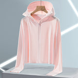 Sun Resistant Clothes Ice Silk Sun Protection Clothing Female UV Protection