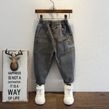 Toddler Boys Pants Baby Boys' Jeans Spring and Autumn