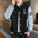 Corduroy Varsity Jacket Autumn Corduroy Jacket Men's Youth Baseball Uniform Coat Men's Clothing Top Jacket