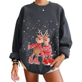 Preppy Aesthetic Sweatshirt Sweater Printed Sweater for Women