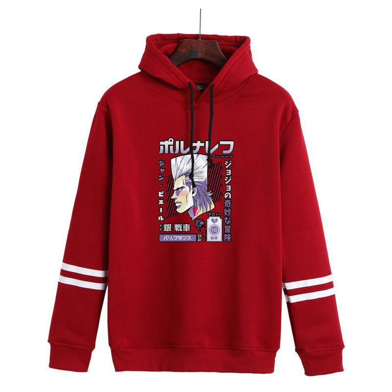 JoJo's Bizarre Adventure Dressing Fashion Casual Hooded Sweatshirt