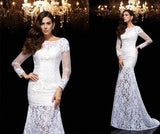 Bridesmaid Dress Autumn and Winter Women's Dress Hip-Wrapped Evening Dress