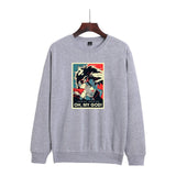JoJo's Bizarre Adventure Dressing Sweater Printed Fashionable round Neck Sweater