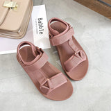 Women Open Toe Sandals Flats Sports Amoi Beach Sandals