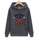 Stranger Things Hellfire Club Hoodie Hoodie Loose Sweater