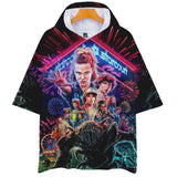 Hellfire Club Shirt Stranger Things Season 4 Hellfire Club Short Sleeve Summer