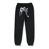 Kanye West Sunday Service Pant Autumn and Winter Embroidery Trousers Fleece-Lined Track Pants