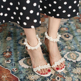 Nude Heels for Wedding Sandals Women's Stiletto Heels