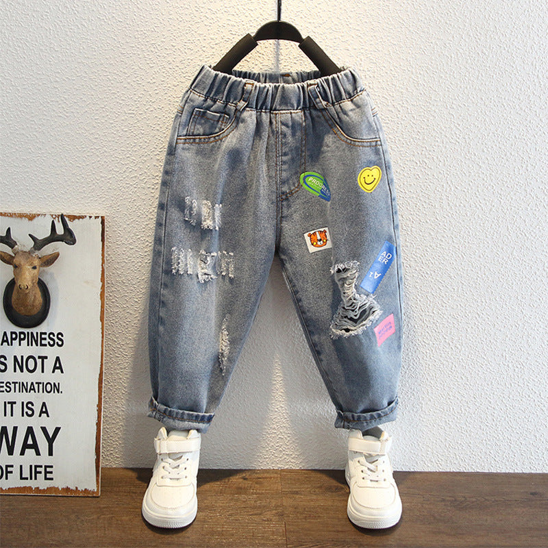 Toddler Boys Pants Boys' Jeans Ripped