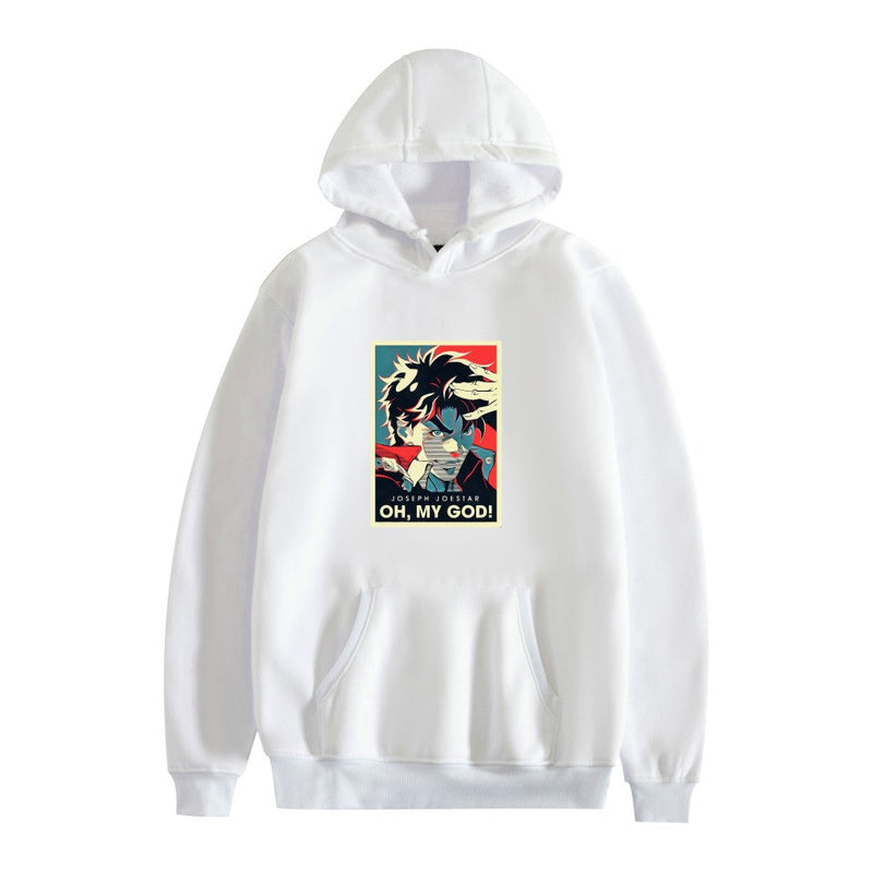 JoJo's Bizarre Adventure Dressing Fashion Casual Hooded Sweatshirt