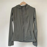 BBL Jacket Long Sleeve Quick-Drying Workout Running Top Zipper Jacket