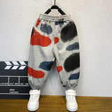 Toddler Boys Pants Boys' Sports Pants Knitted Sweatpants