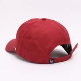 Dodgers and Yankees Baseball Cap 47brand Baseball Cap Women Wine Red Soft Top NY Embroidery La Cap Casual Hat