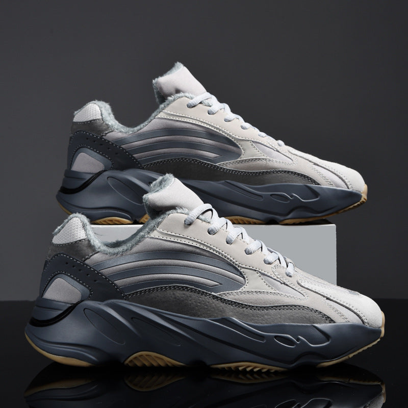 Men's Sneakers Large Size Coconut Men's Shoes Sneakers Autumn and Winter Casual Shoes