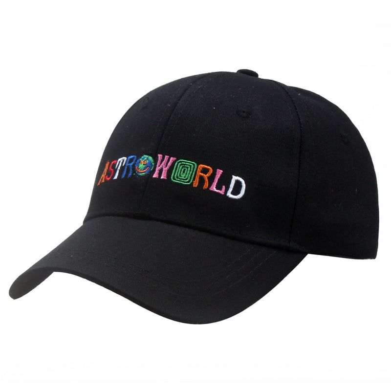 Travis Scott Astroworld Cap Color Embroidery Letters Hip Hop Hat Men and Women